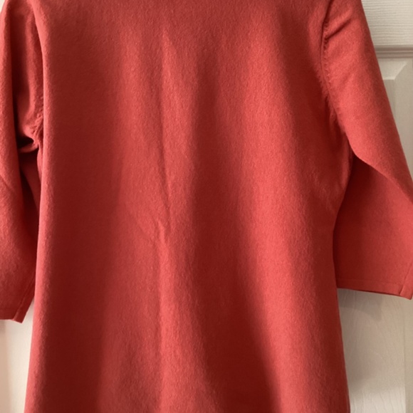 ISDA & Co. Orange Women’s Cardigan, Size Large - Picture 4 of 5